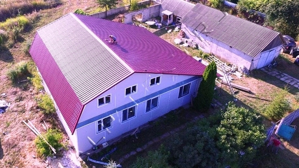 Ремонт кровли частного дома